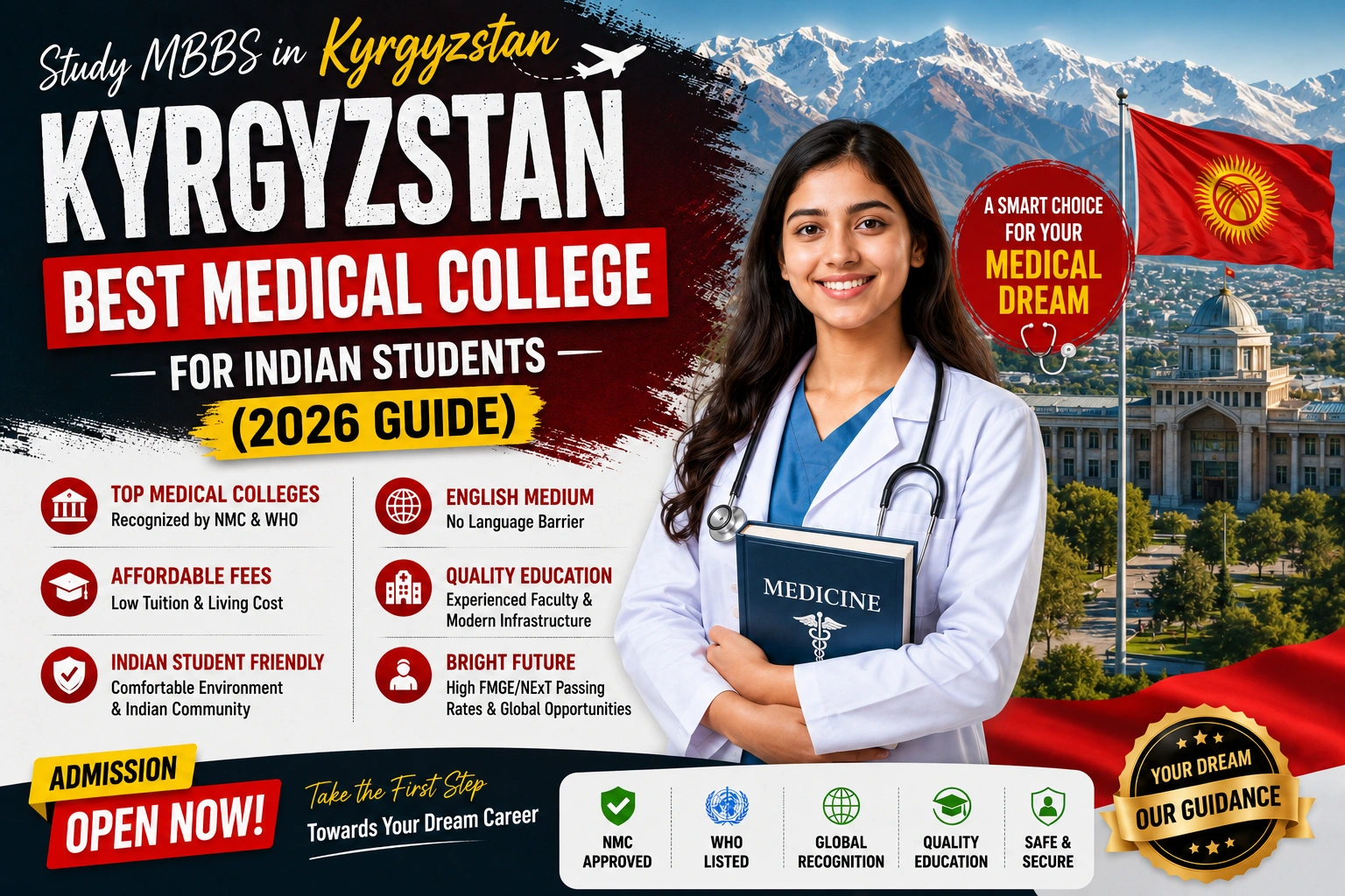 Kyrgyzstan Best Medical College for Indian Students (2026 Guide)